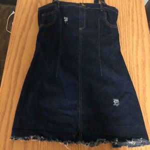 jean dress